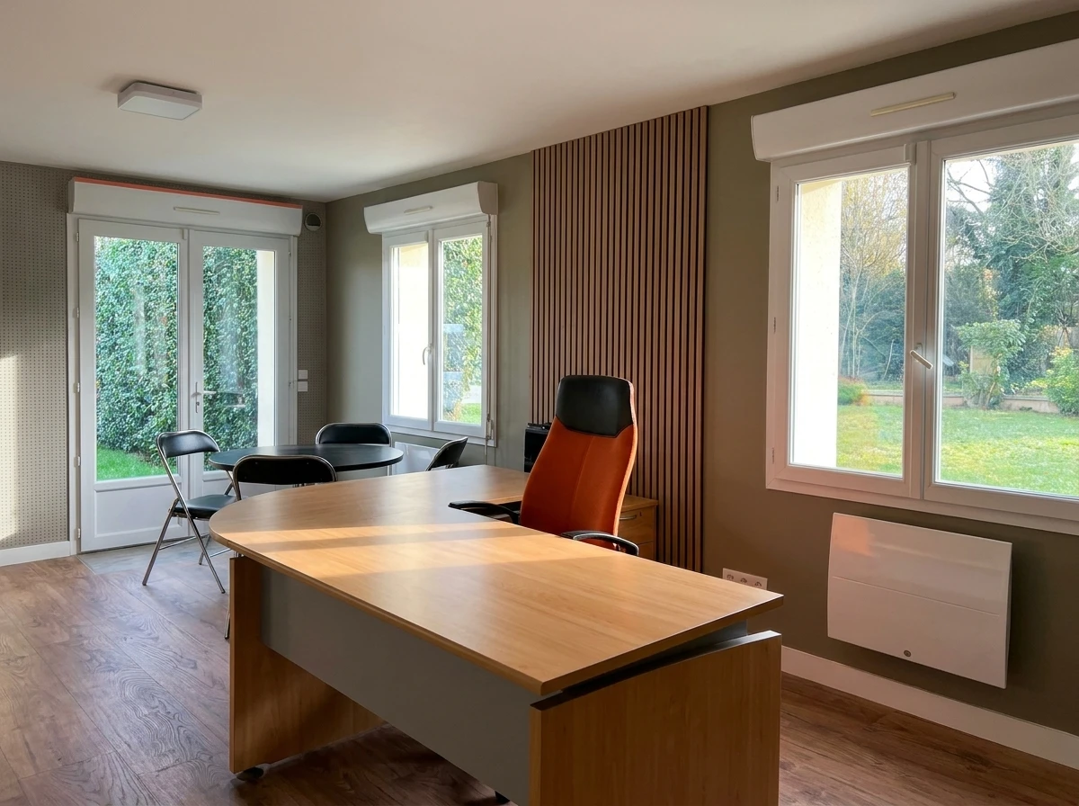 jeune homme d'affaires ingénieur professionnel sur le chantier de construction de l'immeuble à la maison avec un plan